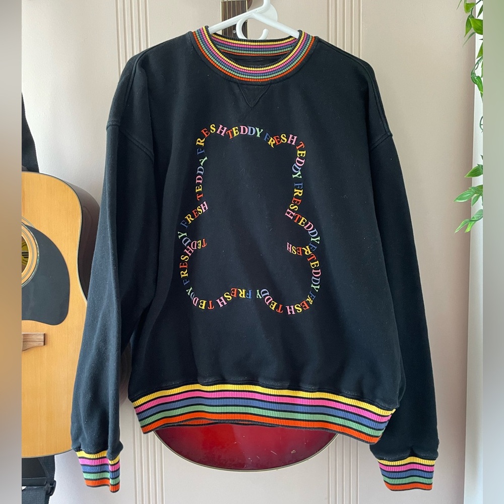 Teddy Fresh Crewneck embroidered Oversized medium